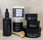 Unscented tallow skincare bundle made with grass-fed beef tallow for sensitive, reactive, or fragrance-free skin, free from essential oils and synthetic ingredients