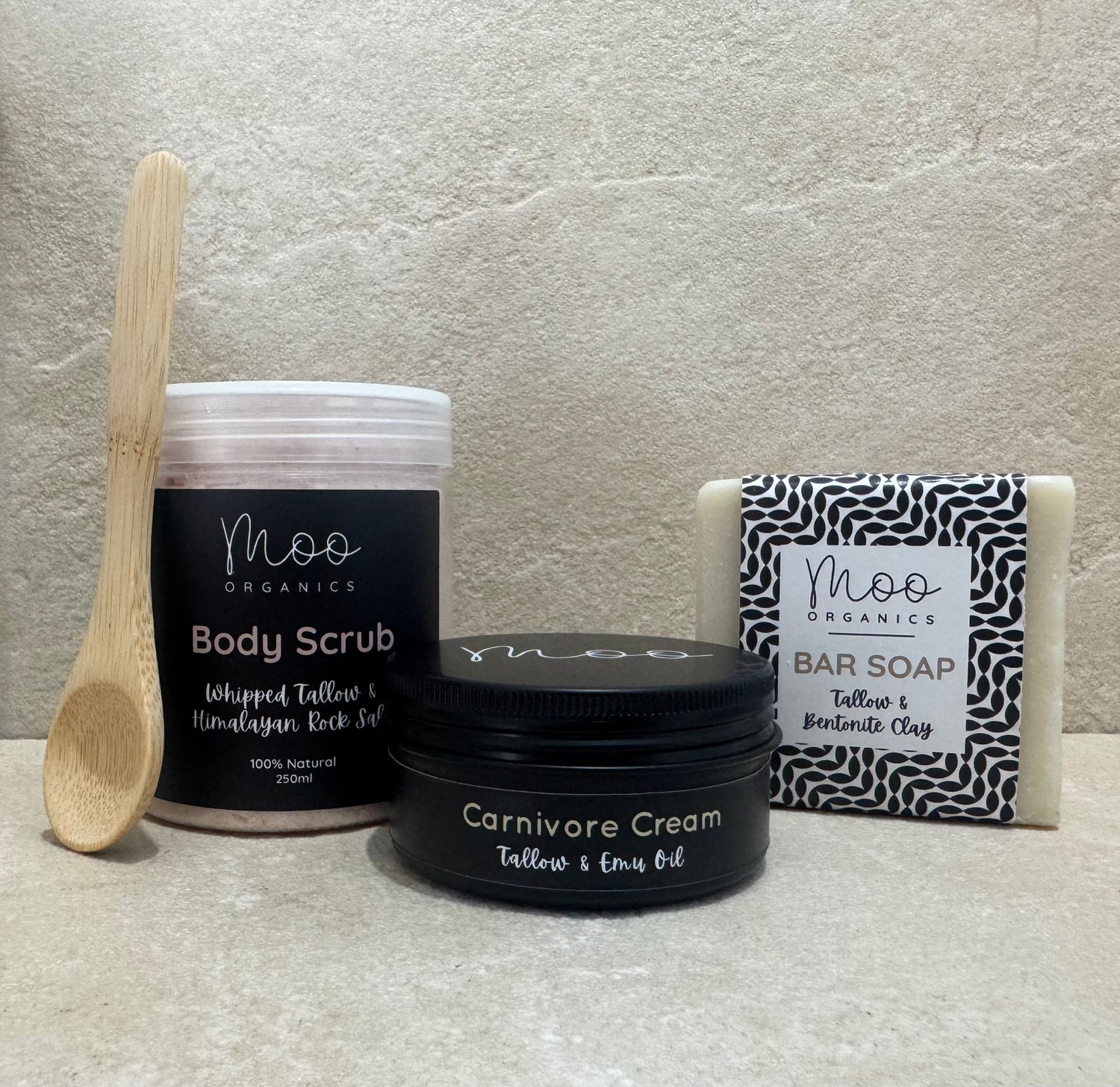 Acne Tallow skincare bundle made with grass-fed beef tallow, designed to gently cleanse, soothe, and support acne-prone or congested skin naturally, free from harsh chemicals and synthetic ingredients