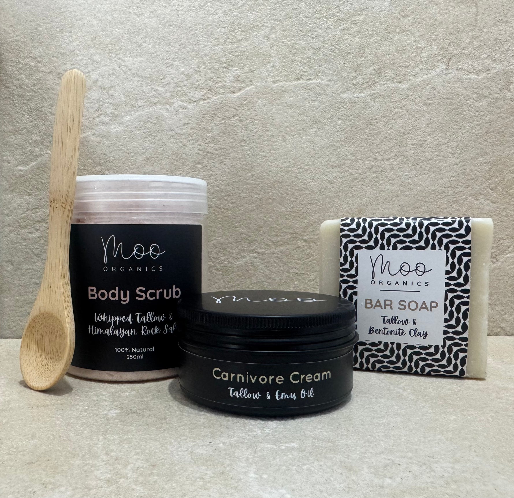 Acne Tallow skincare bundle made with grass-fed beef tallow, designed to gently cleanse, soothe, and support acne-prone or congested skin naturally, free from harsh chemicals and synthetic ingredients