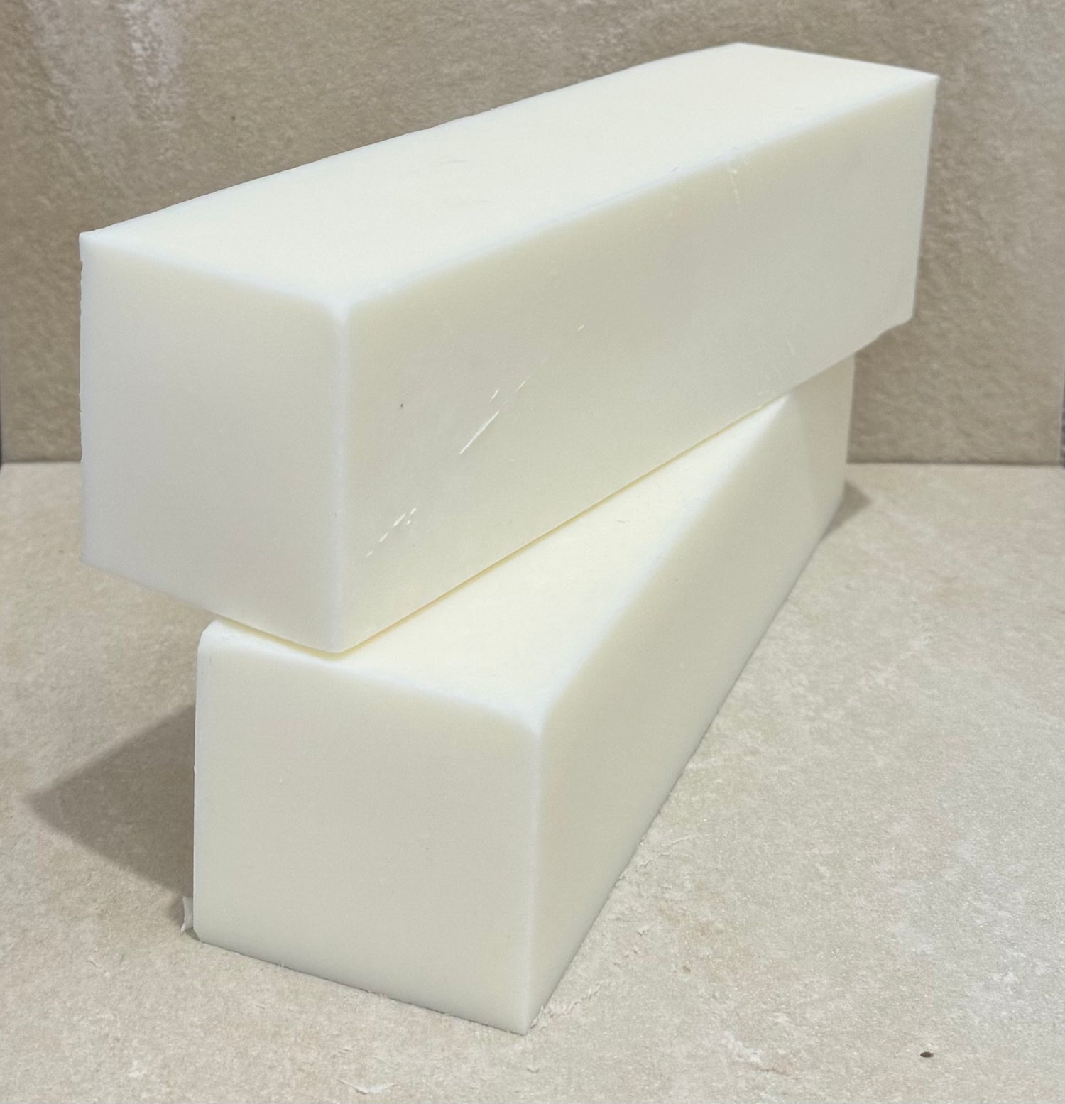 2 x 1kg blocks of Cosmetic Tallow