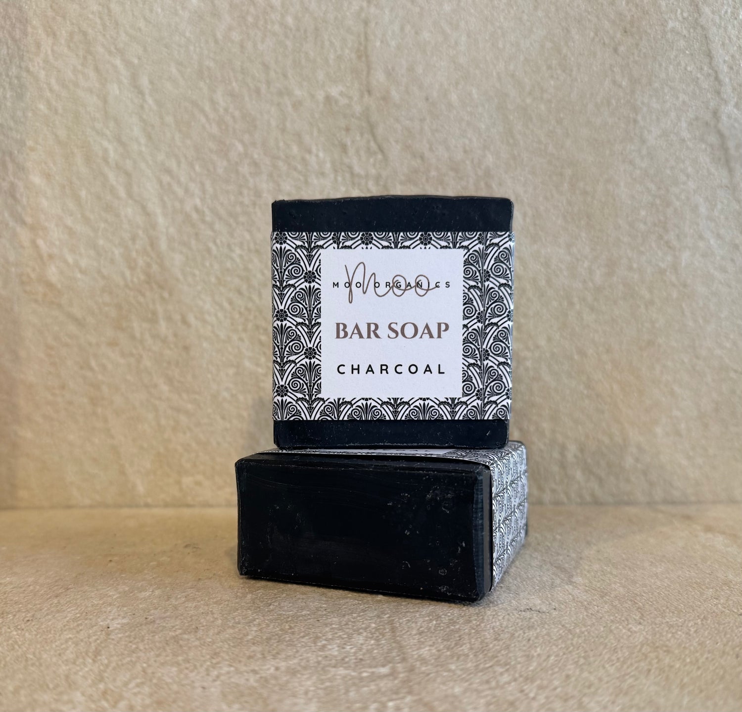 Unscented Charcoal & Tallow Soap | 100% Grass-Fed Natural Cleansing Bar for Oily & Blemish-Prone Skin